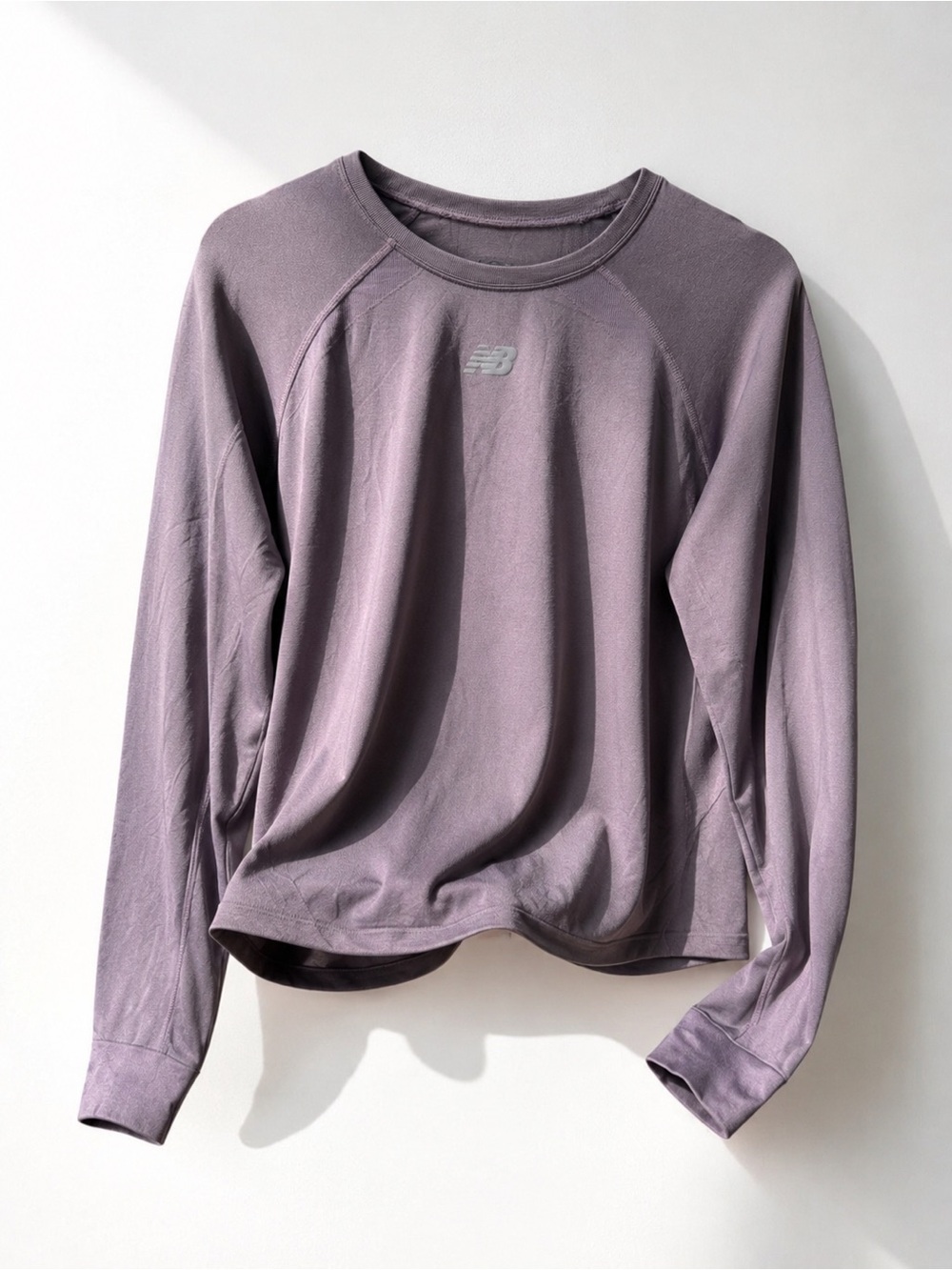 New Balance Women's Mauve Long-Sleeve Athletic Pullover
